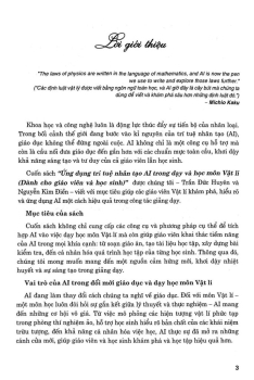 ỨNG DỤNG TRÍ TUỆ NHÂN TẠO (AI) TRONG DẠY VÀ HỌC MÔN VẬT LÍ (Dành cho Giáo viên và học sinh)